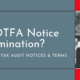 California Sales Tax Audit Notices and Terms