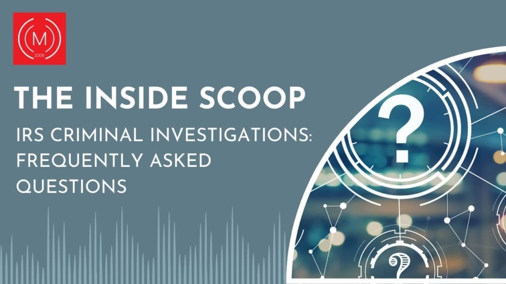 IRS Criminal Investigations