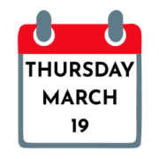 MARCH 19